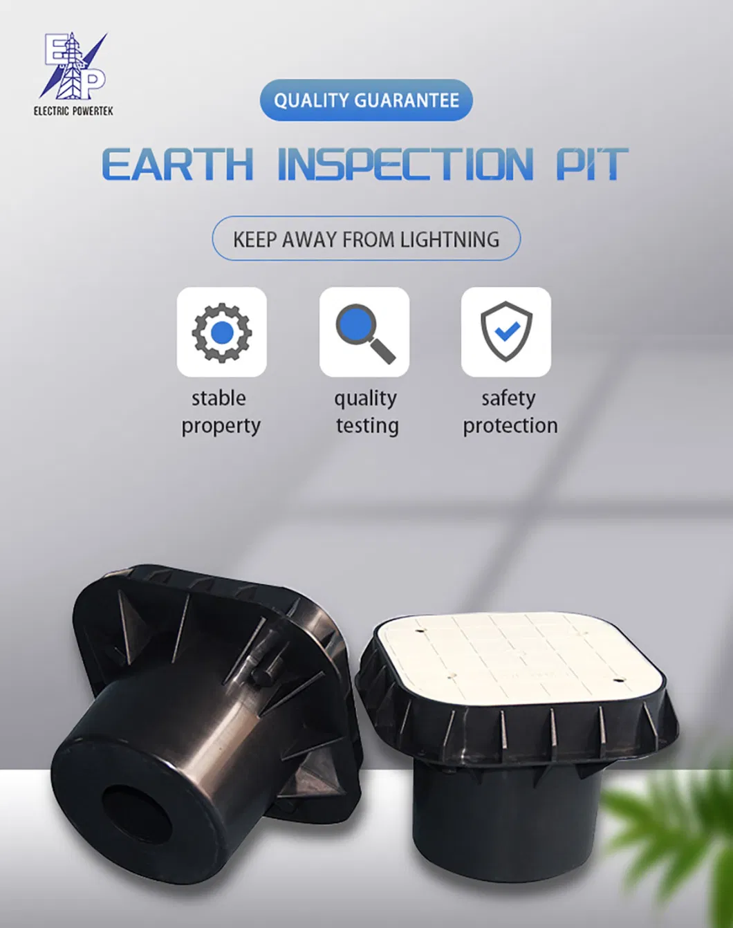 Easy Installation Grounding System Earth Inspection Pit Manufacturer