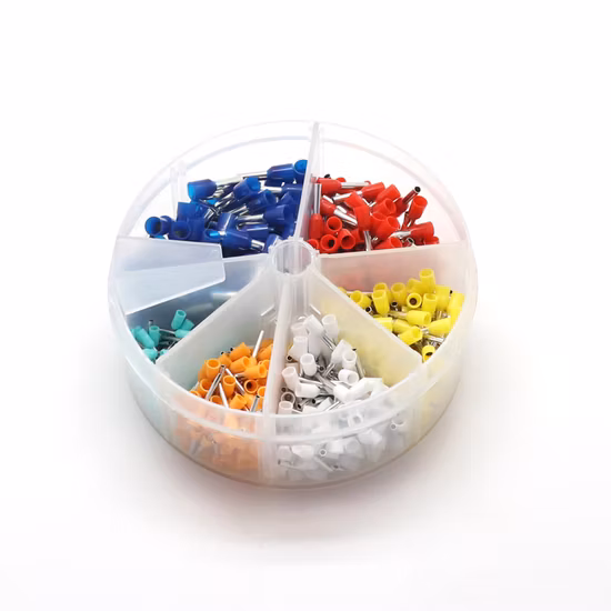 주석 도금 처리된 중국 공장 절연 구리 코드 엔드 터미널