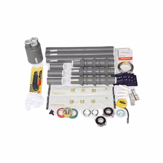 1kv 실리콘고무 3개 핵심 찬 수축 케이블 맨끝