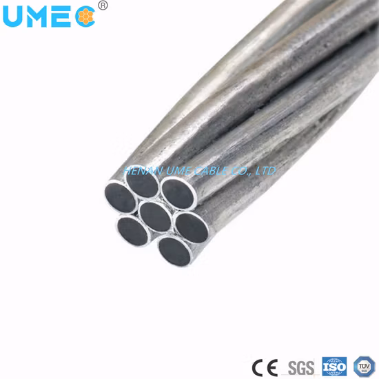 3.4mm 3.6mm 오버헤드 접지 도체 알루미늄 클래드 스틸 스트랜드